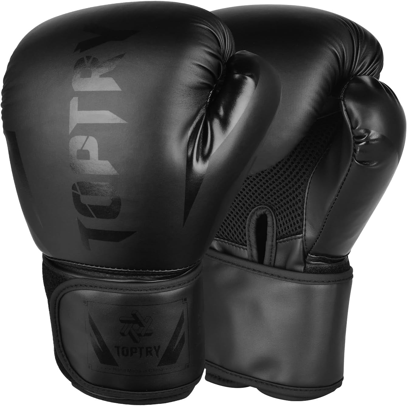 Boxing Gloves PU Sparring Gloves, Kickboxing Gloves for Outdoor Sports Training, Muay Thai, Training Sparring, Fighting, Kickboxing, Punch Bag Boxing for Men & Women