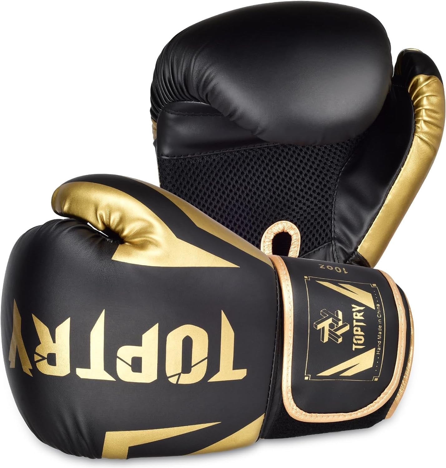 Boxing Gloves PU Sparring Gloves, Kickboxing Gloves for Outdoor Sports Training, Muay Thai, Training Sparring, Fighting, Kickboxing, Punch Bag Boxing for Men & Women