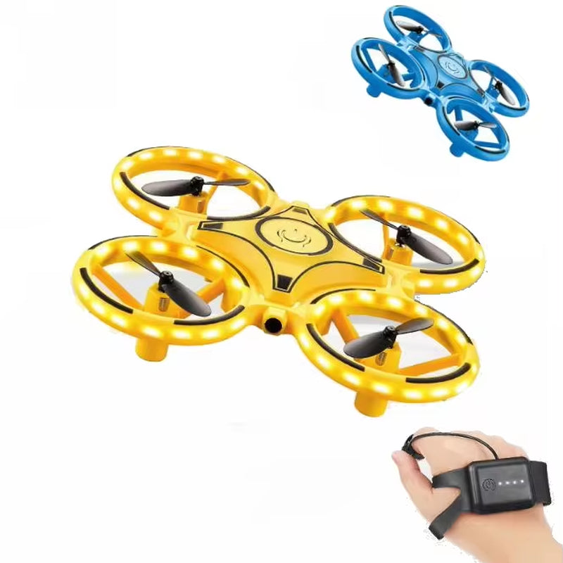 3-In-1 Hand Watch Gesture Control Mini UFO Drone