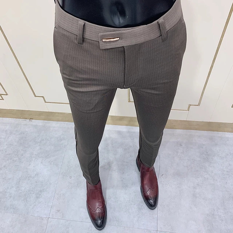 Spring Man Suit Pants 